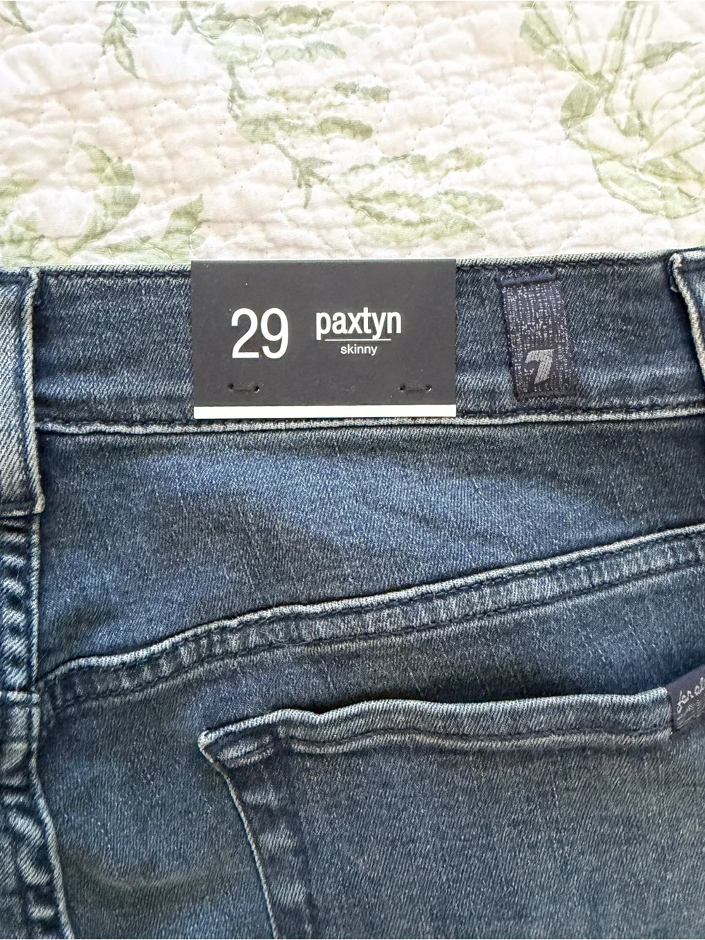 7 For All Mankind Men’s Paxtyn Skinny Jeans